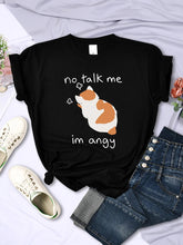 Lade das Bild in den Galerie-Viewer, No Talk Me T-Shirt
