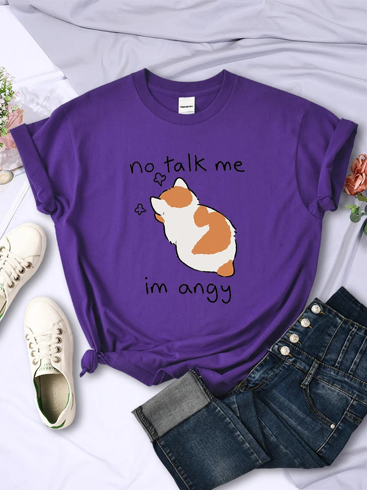 No Talk Me T-Shirt