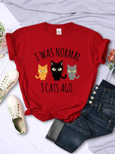 Lade das Bild in den Galerie-Viewer, I Was Normal T-Shirt
