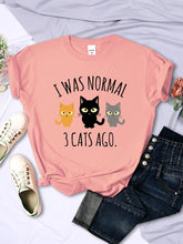 Lade das Bild in den Galerie-Viewer, I Was Normal T-Shirt
