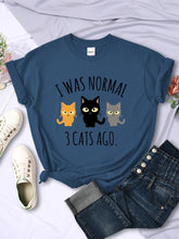 Lade das Bild in den Galerie-Viewer, I Was Normal T-Shirt
