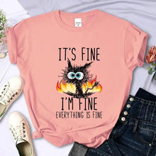 Lade das Bild in den Galerie-Viewer, It&#39;s Fine T-Shirt
