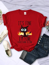 Lade das Bild in den Galerie-Viewer, It&#39;s Fine T-Shirt
