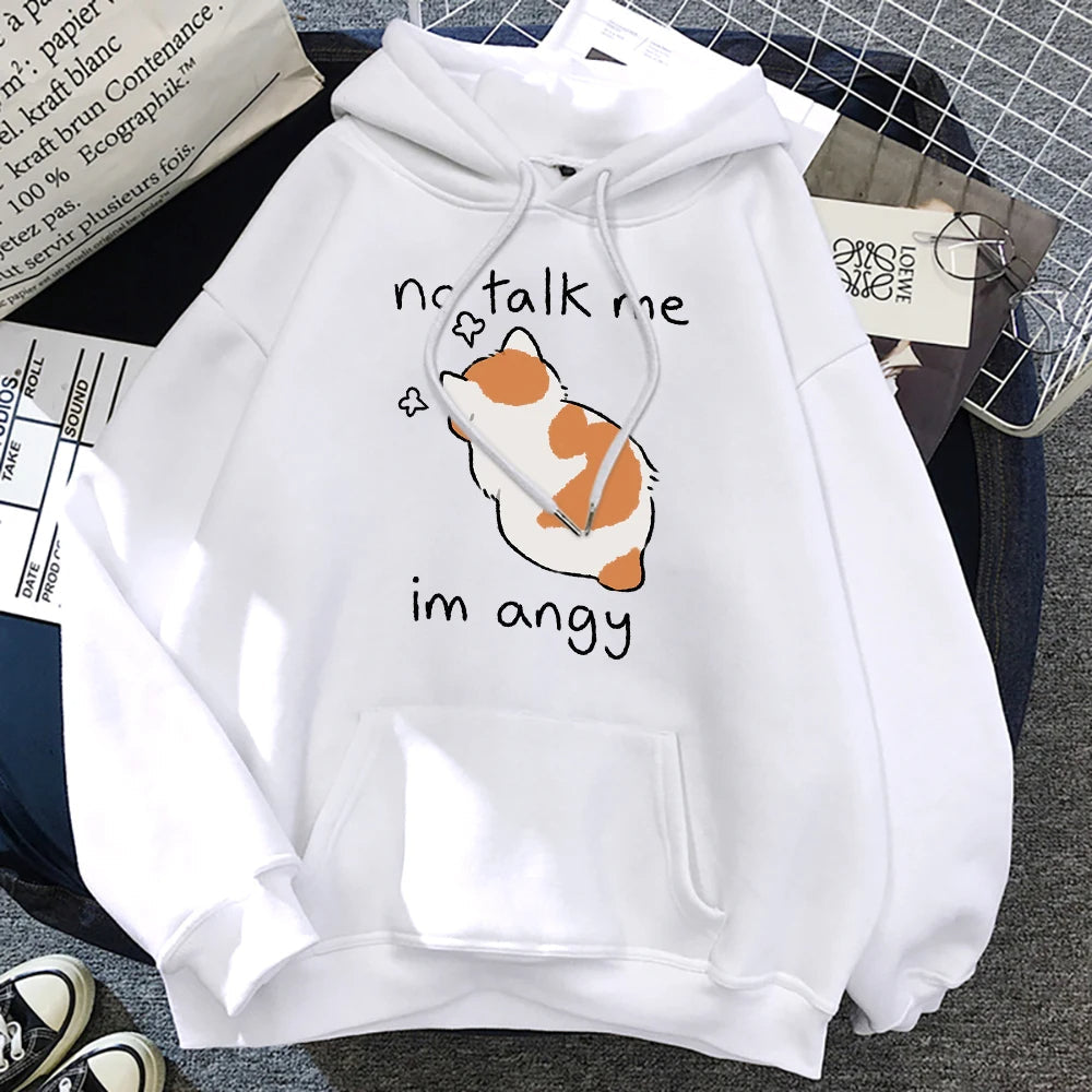 No Talk Me Hoodie