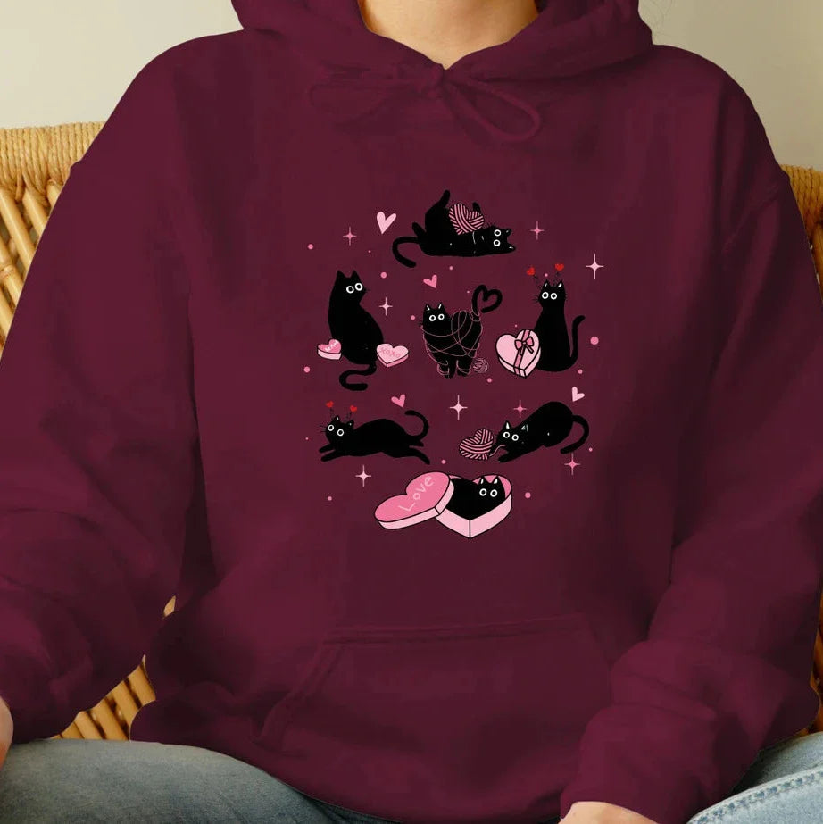 Cat Love Hoodie