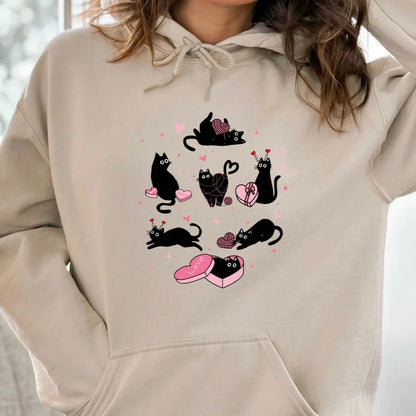 Cat Love Hoodie