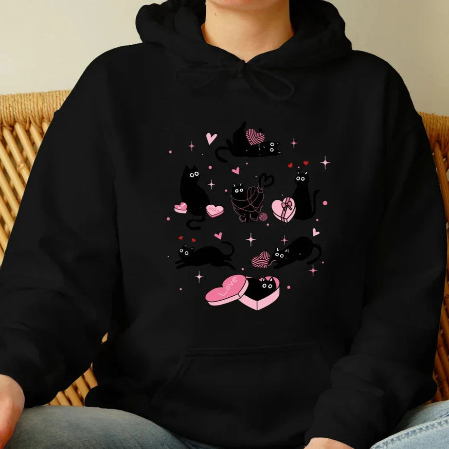 Cat Love Hoodie