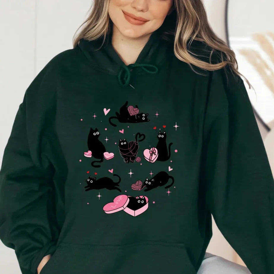 Cat Love Hoodie