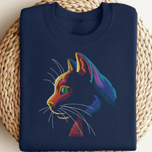 Floral Cat T-Shirt