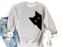 Lade das Bild in den Galerie-Viewer, Black Cat Sweater
