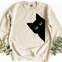 Lade das Bild in den Galerie-Viewer, Black Cat Sweater
