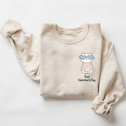 Cat Lover Valentine Sweater