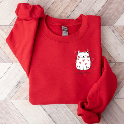 Meowentine Valentine Sweater