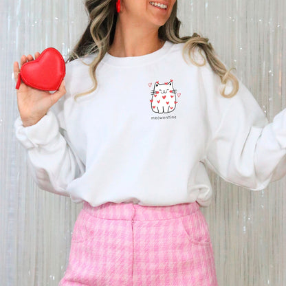 Meowentine Valentine Sweater