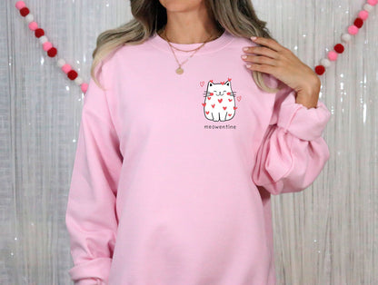 Meowentine Valentine Sweater